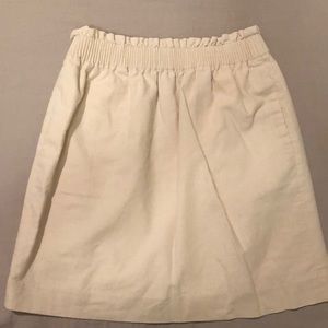 J Crew linen skirt